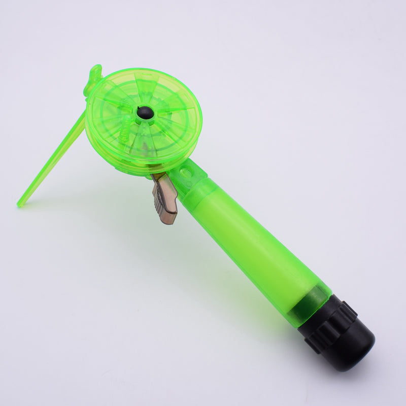 Удочка зимняя зеленая d-55мм с пластиковой ручкой